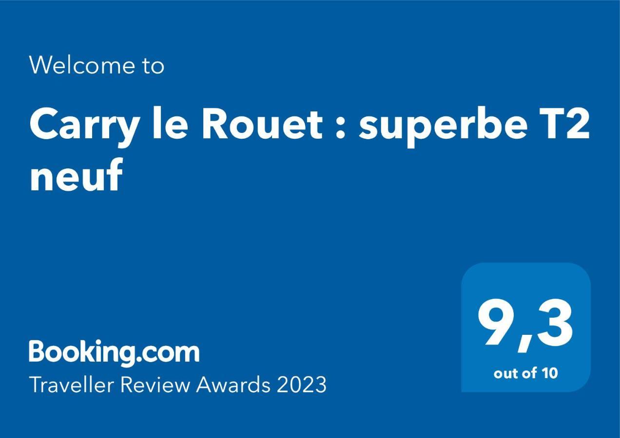 Ferienwohnung Carry le Rouet : superbe T2 neuf Exterior foto